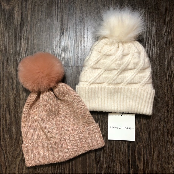 Love & Lore Pom Pom Toques (Set of 2) - Picture 10 of 16